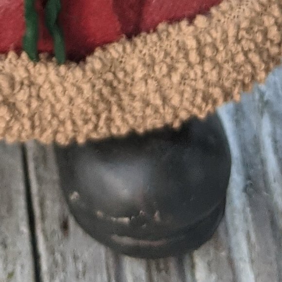 Vintage Fabric Mache 8” Disney Mickey Mouse Santa - Picture 13 of 13